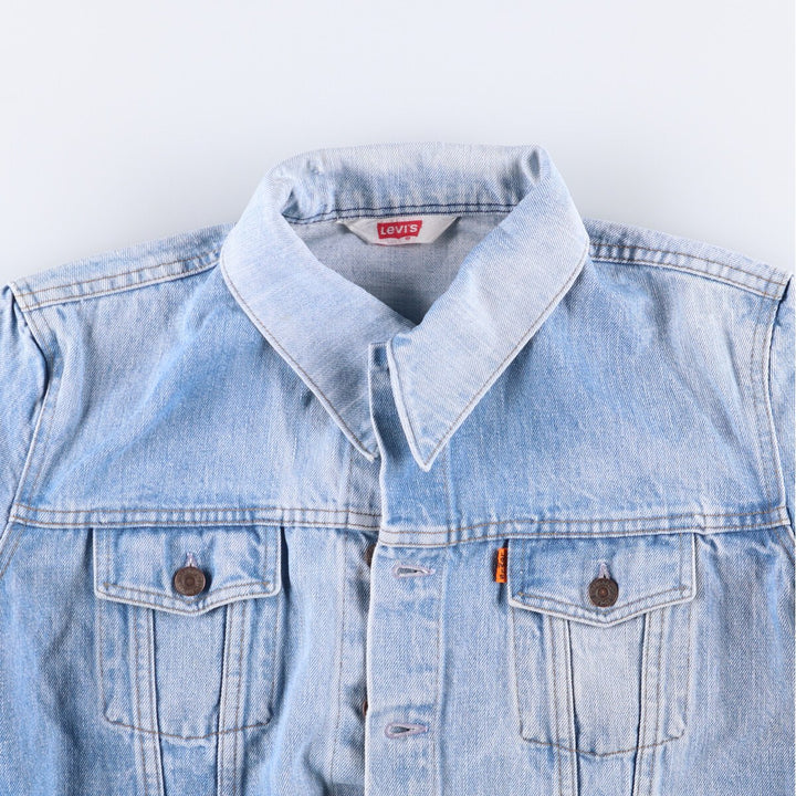 Levi's Orange Tab Denim Jacket, Men's Size Medium unclear blue type Vintage Second Hand
