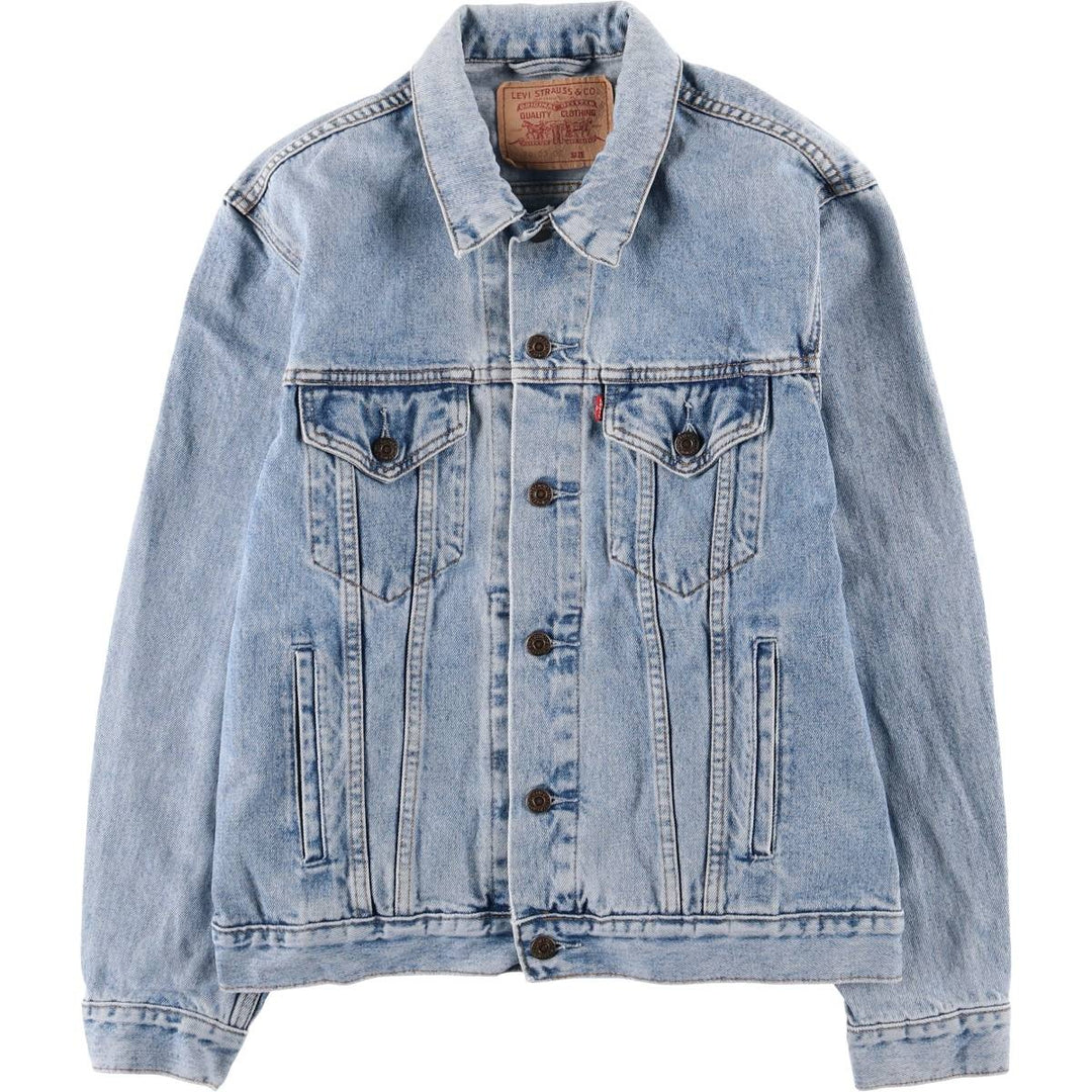 90'S Levi's 70503-0216 denim jacket, denim jacket, men's size M, vintage cotton blue type Vintage Second Hand