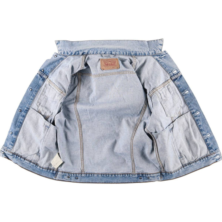 90'S Levi's 70503-0216 denim jacket, denim jacket, men's size M, vintage cotton blue type Vintage Second Hand