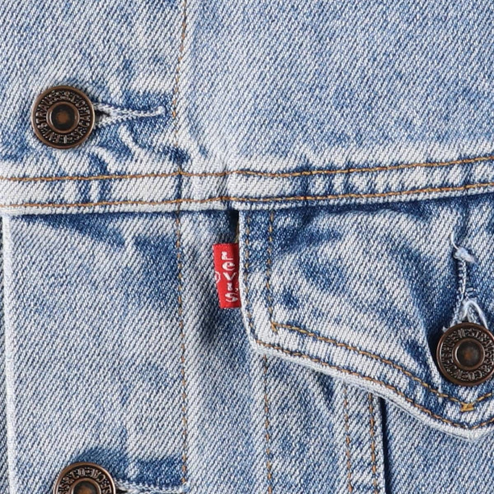 90'S Levi's 70503-0216 denim jacket, denim jacket, men's size M, vintage cotton blue type Vintage Second Hand