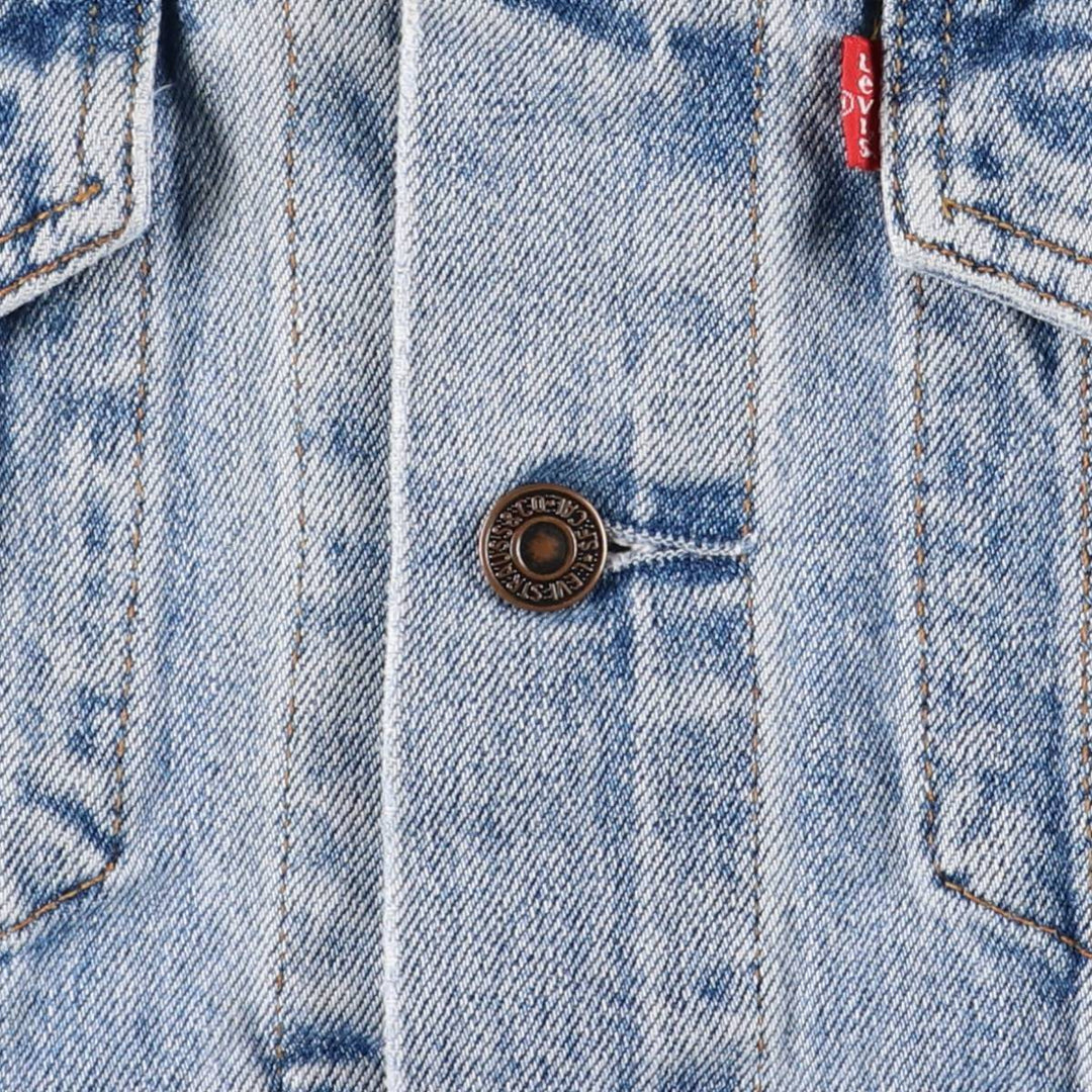 90'S Levi's 70503-0216 denim jacket, denim jacket, men's size M, vintage cotton blue type Vintage Second Hand