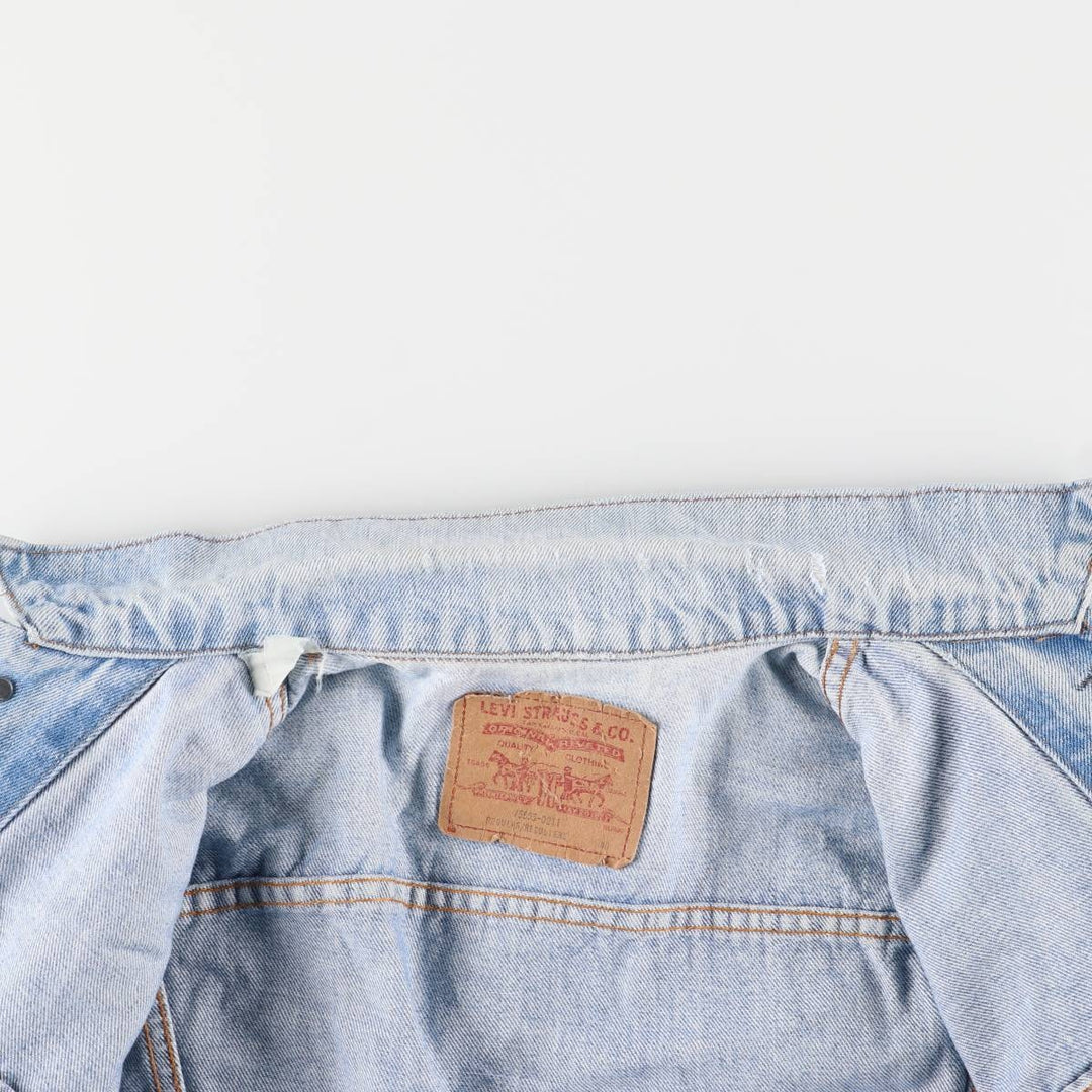 Levi's 70505-0211 Denim Jacket, Men's Medium, Vintage unclear blue type Vintage Second Hand