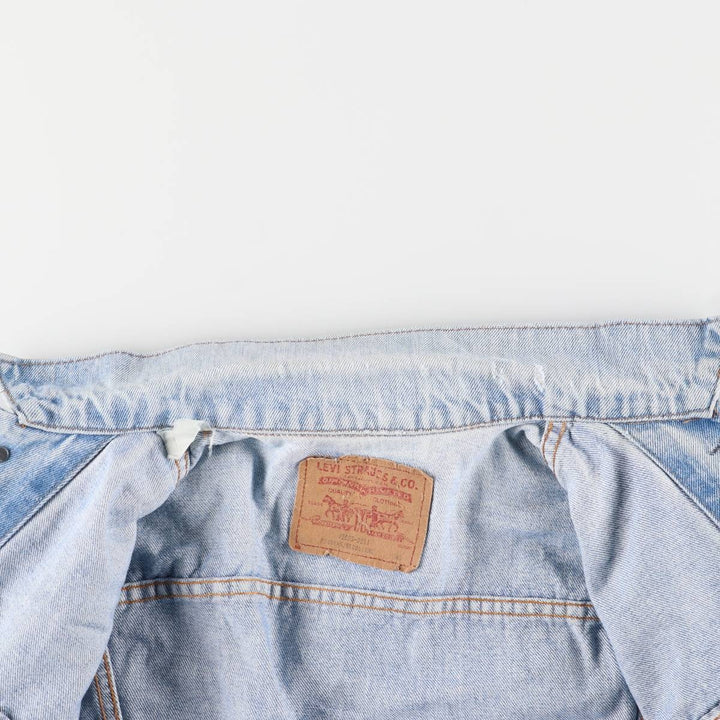Levi's 70505-0211 Denim Jacket, Men's Medium, Vintage unclear blue type Vintage Second Hand