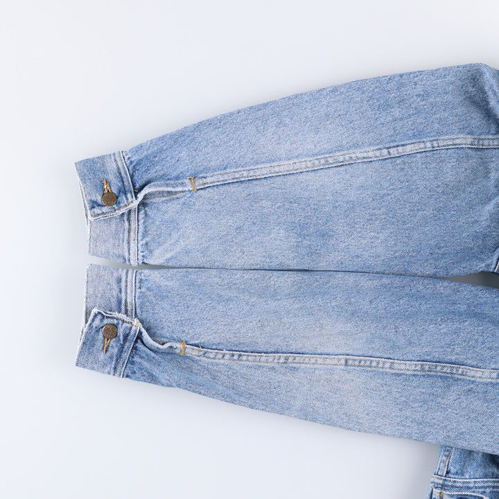 Vintage 80s-90'S Lee denim jacket, denim jacket, men's size L unclear blue type Vintage Second Hand