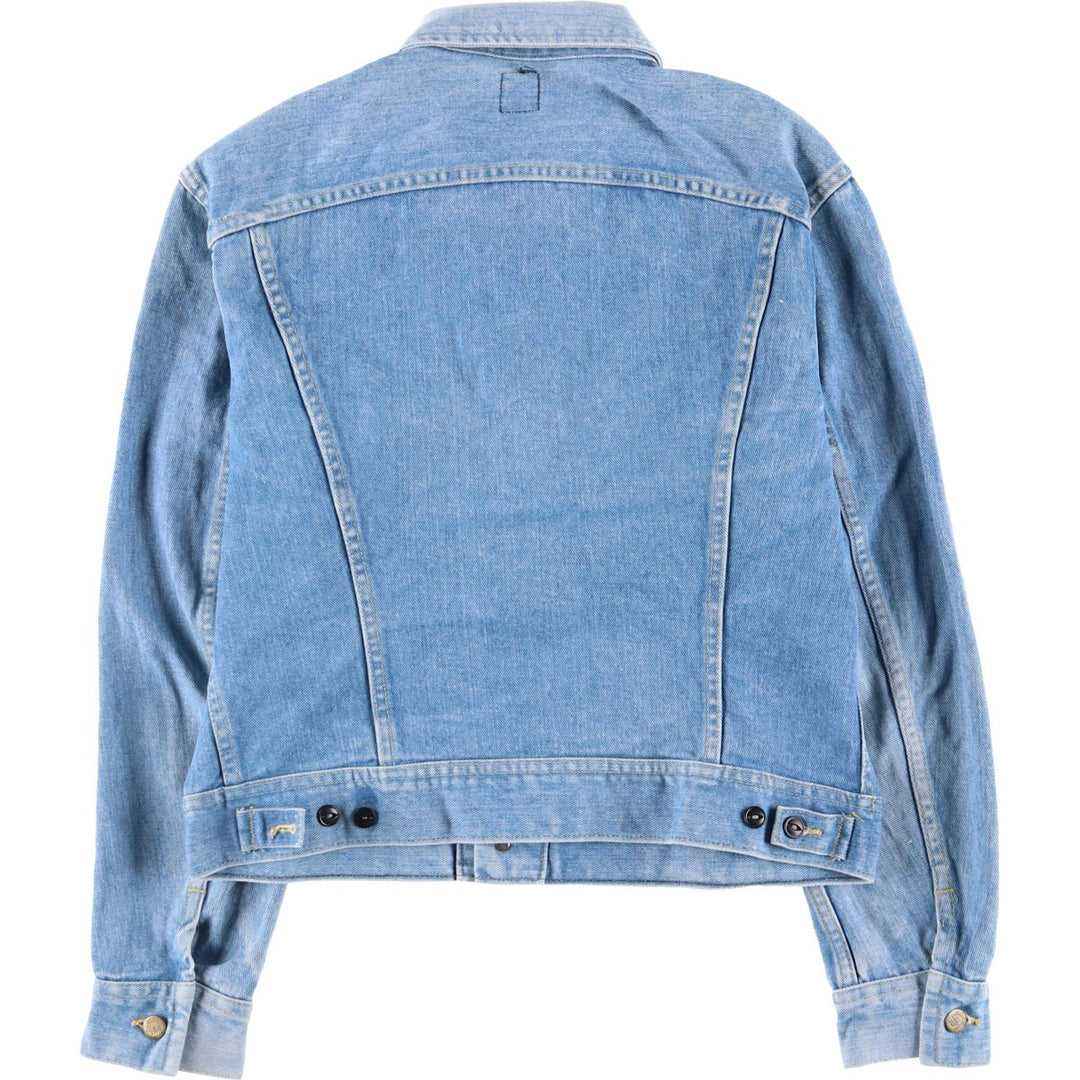 Vintage 1980'S Lee denim jacket, size M, men's unclear blue type Vintage Second Hand