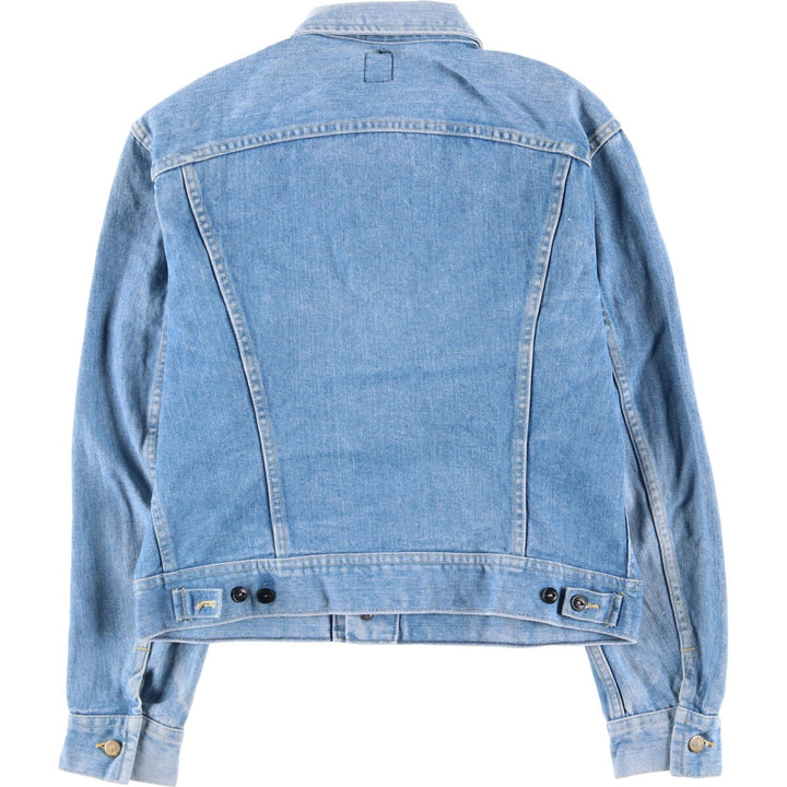 Vintage 1980'S Lee denim jacket, size M, men's unclear blue type Vintage Second Hand
