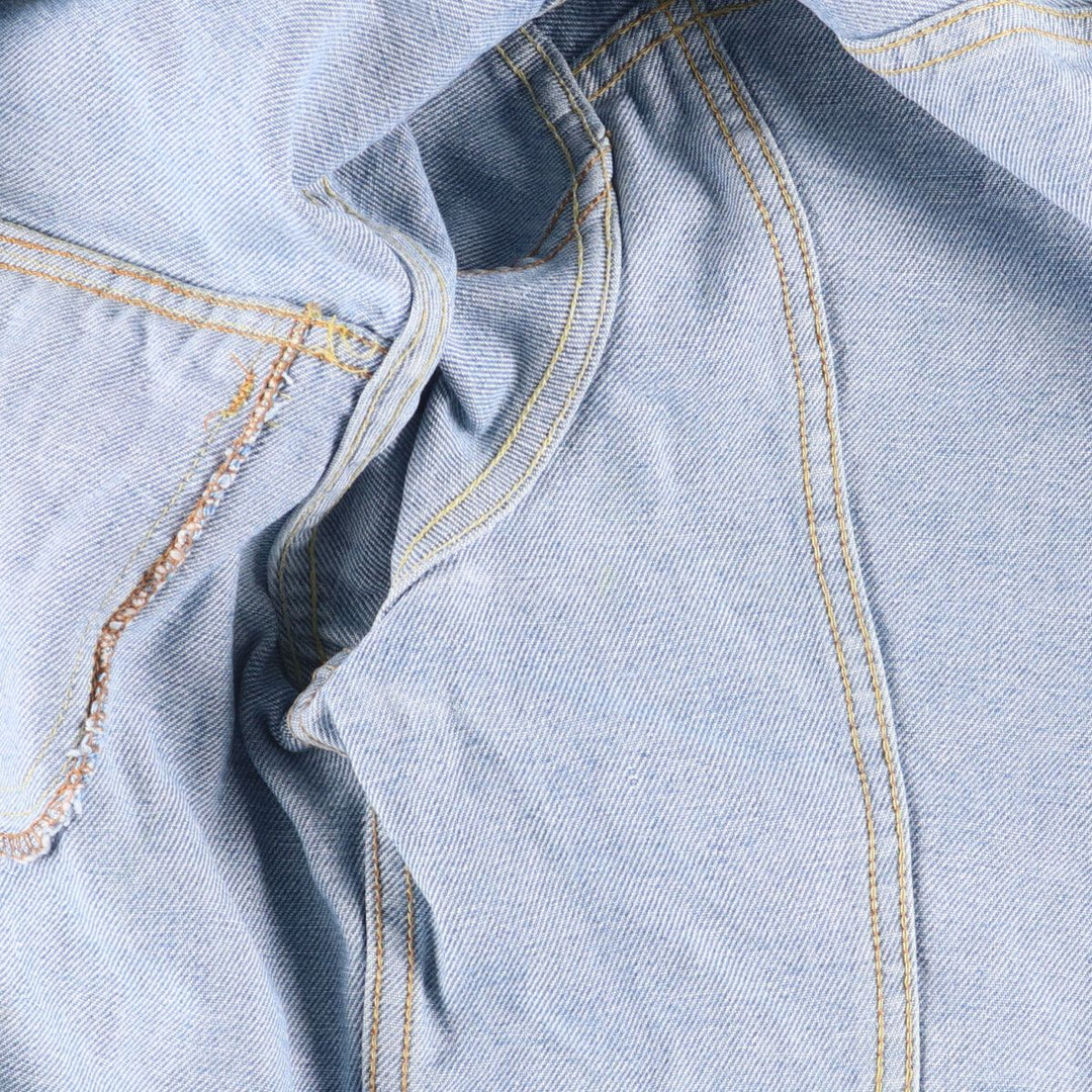 Vintage 1980'S Lee denim jacket, size M, men's unclear blue type Vintage Second Hand