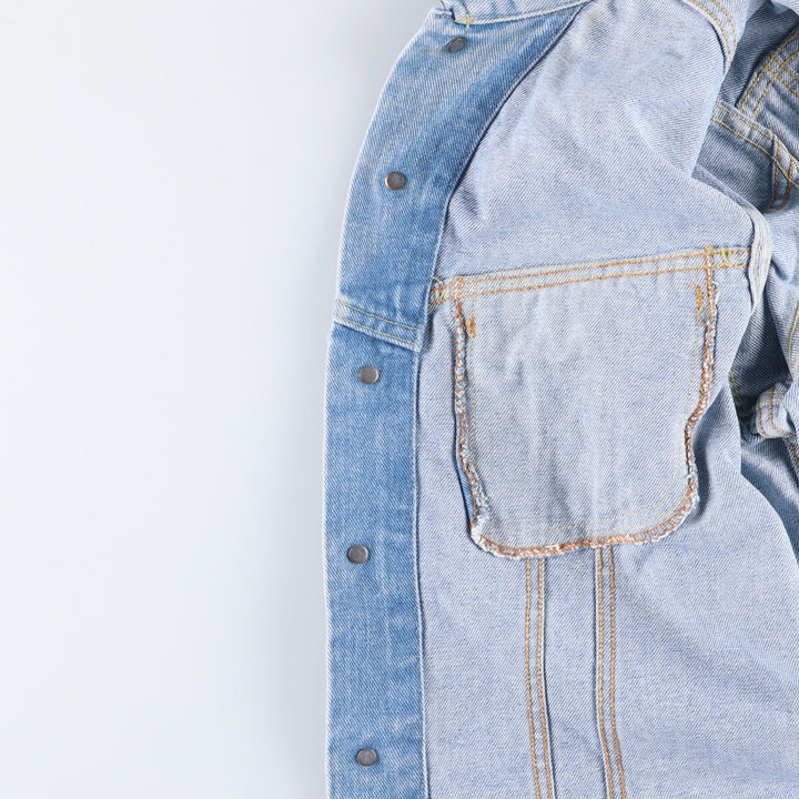 Vintage 1980'S Lee denim jacket, size M, men's unclear blue type Vintage Second Hand