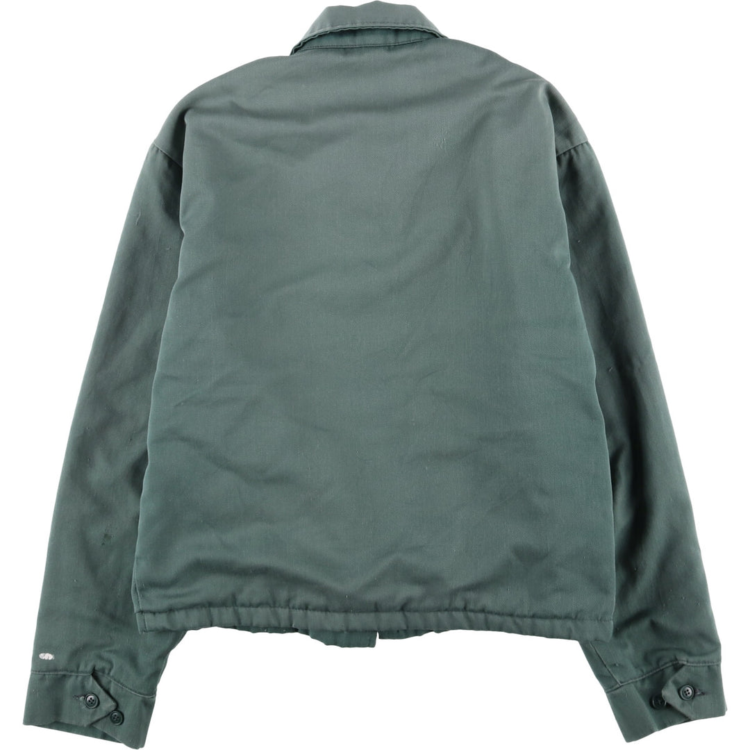 Vintage 1970'S JCPenney Big Mac work jacket, size L, men's polyester Khaki type sage green Vintage Second Hand