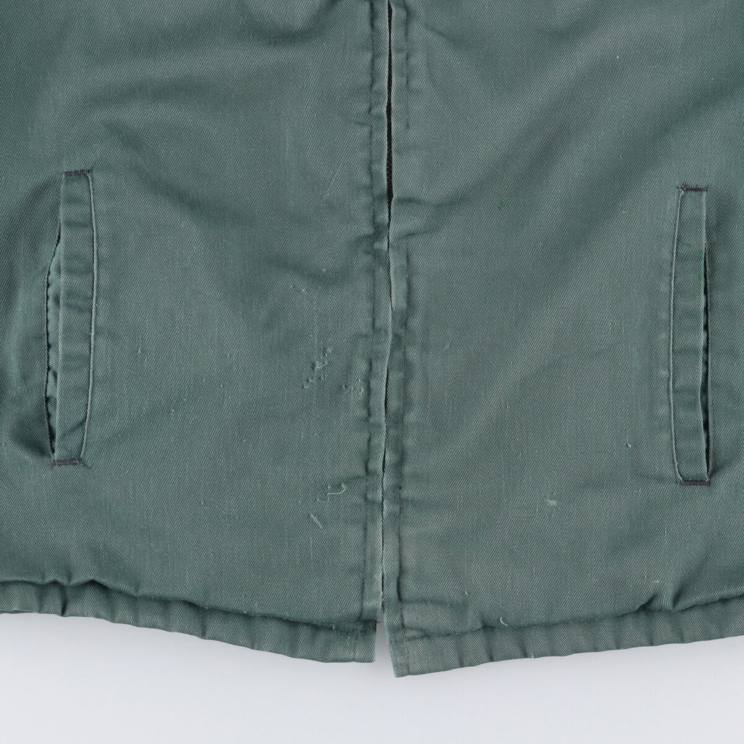 Vintage 1970'S JCPenney Big Mac work jacket, size L, men's polyester Khaki type sage green Vintage Second Hand