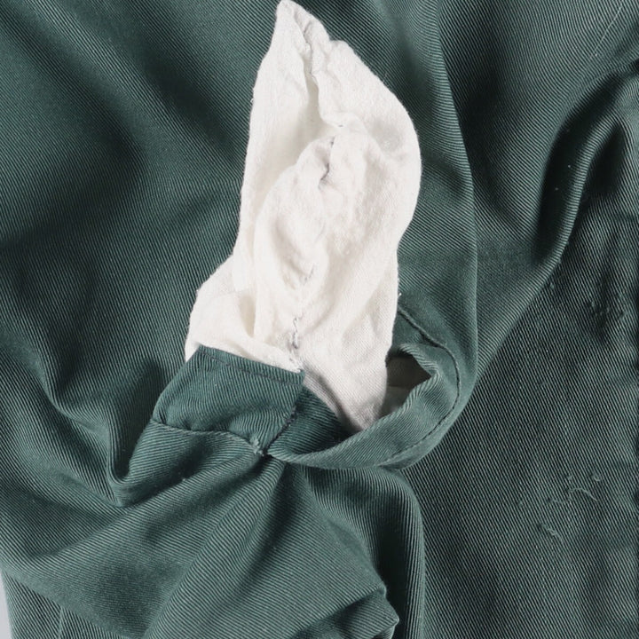 Vintage 1970'S JCPenney Big Mac work jacket, size L, men's polyester Khaki type sage green Vintage Second Hand