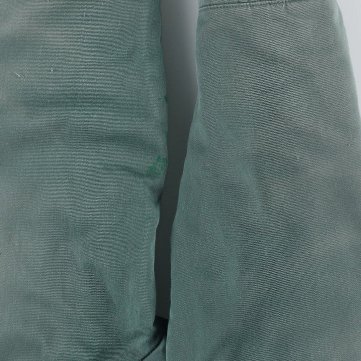 Vintage 1970'S JCPenney Big Mac work jacket, size L, men's polyester Khaki type sage green Vintage Second Hand