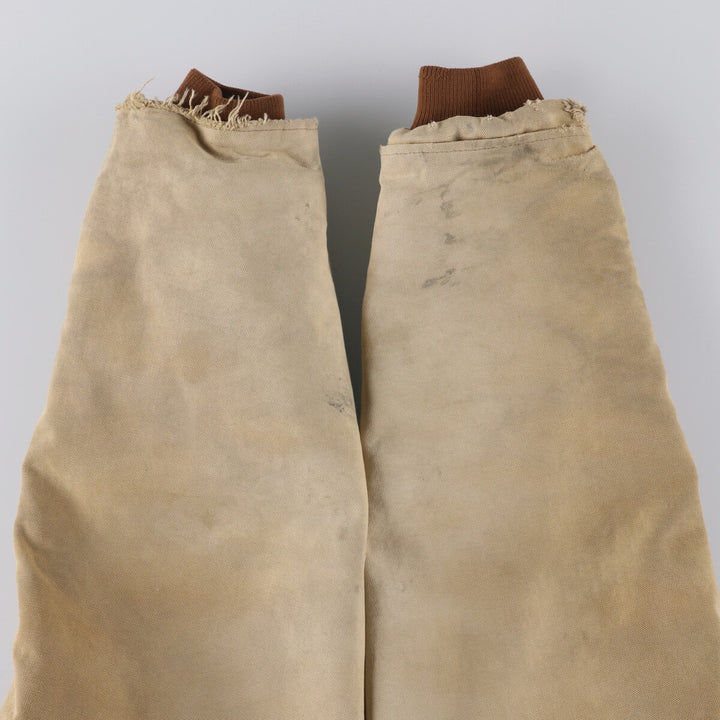 90s~ Carhartt Padded Traditional Coat/Duckwork Blouson, Men's XL, Vintage unclear Beige type Vintage Second Hand