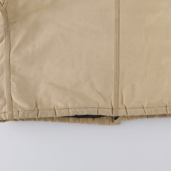 90s~ Carhartt Padded Traditional Coat/Duckwork Blouson, Men's XL, Vintage unclear Beige type Vintage Second Hand