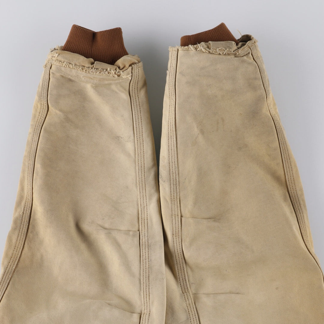 90s~ Carhartt Padded Traditional Coat/Duckwork Blouson, Men's XL, Vintage unclear Beige type Vintage Second Hand