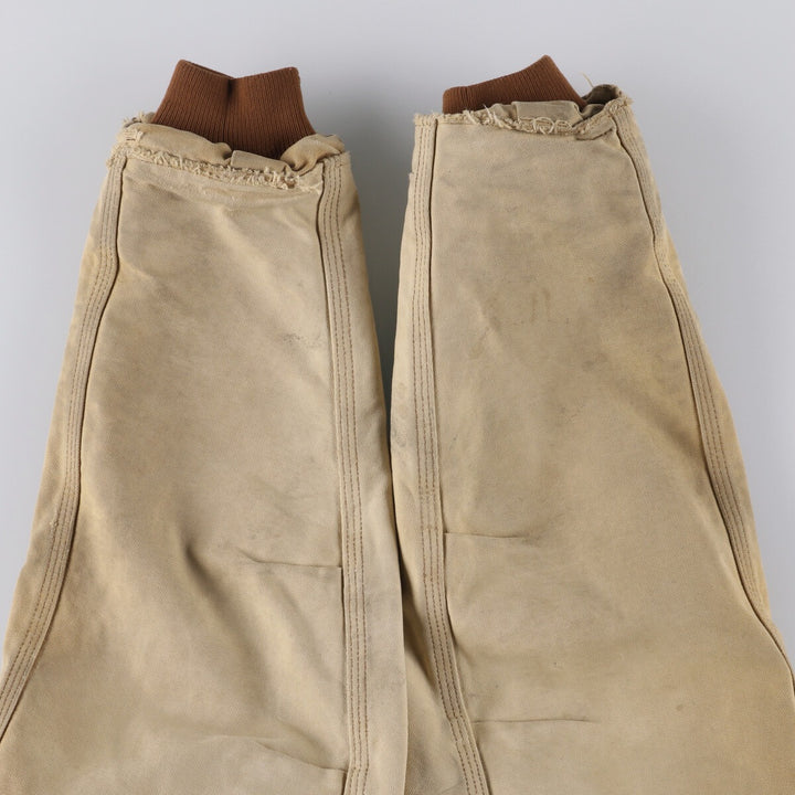 90s~ Carhartt Padded Traditional Coat/Duckwork Blouson, Men's XL, Vintage unclear Beige type Vintage Second Hand