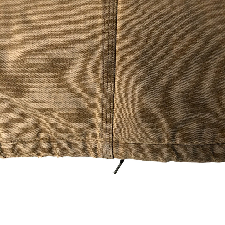 Carhartt Padded Traditional Duck Work Jacket, Men's, Size L, Vintage unclear Beige type Vintage Second Hand