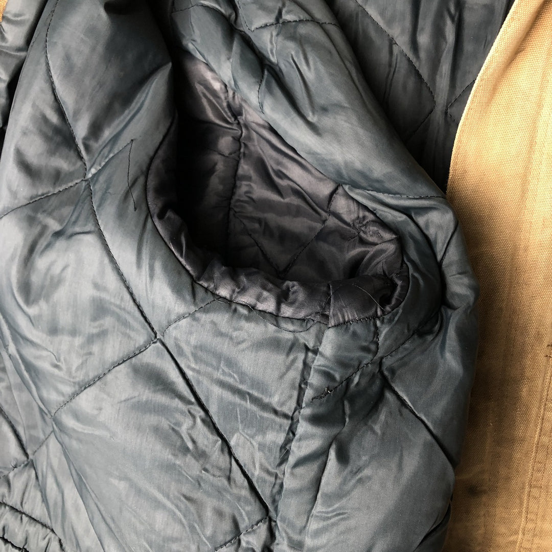 Carhartt Padded Traditional Duck Work Jacket, Men's, Size L, Vintage unclear Beige type Vintage Second Hand