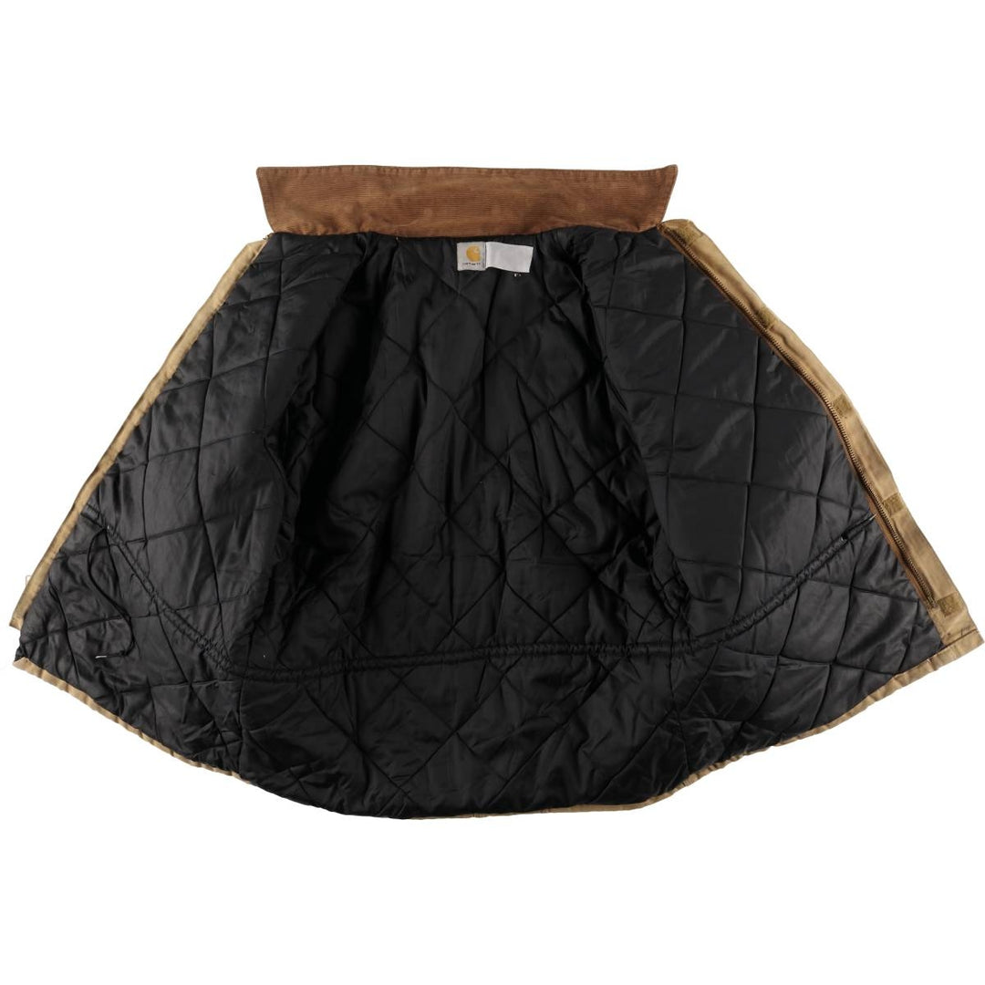 Carhartt Traditional Coat Duck Work Jacket Men's XL unclear Beige type Vintage Second Hand