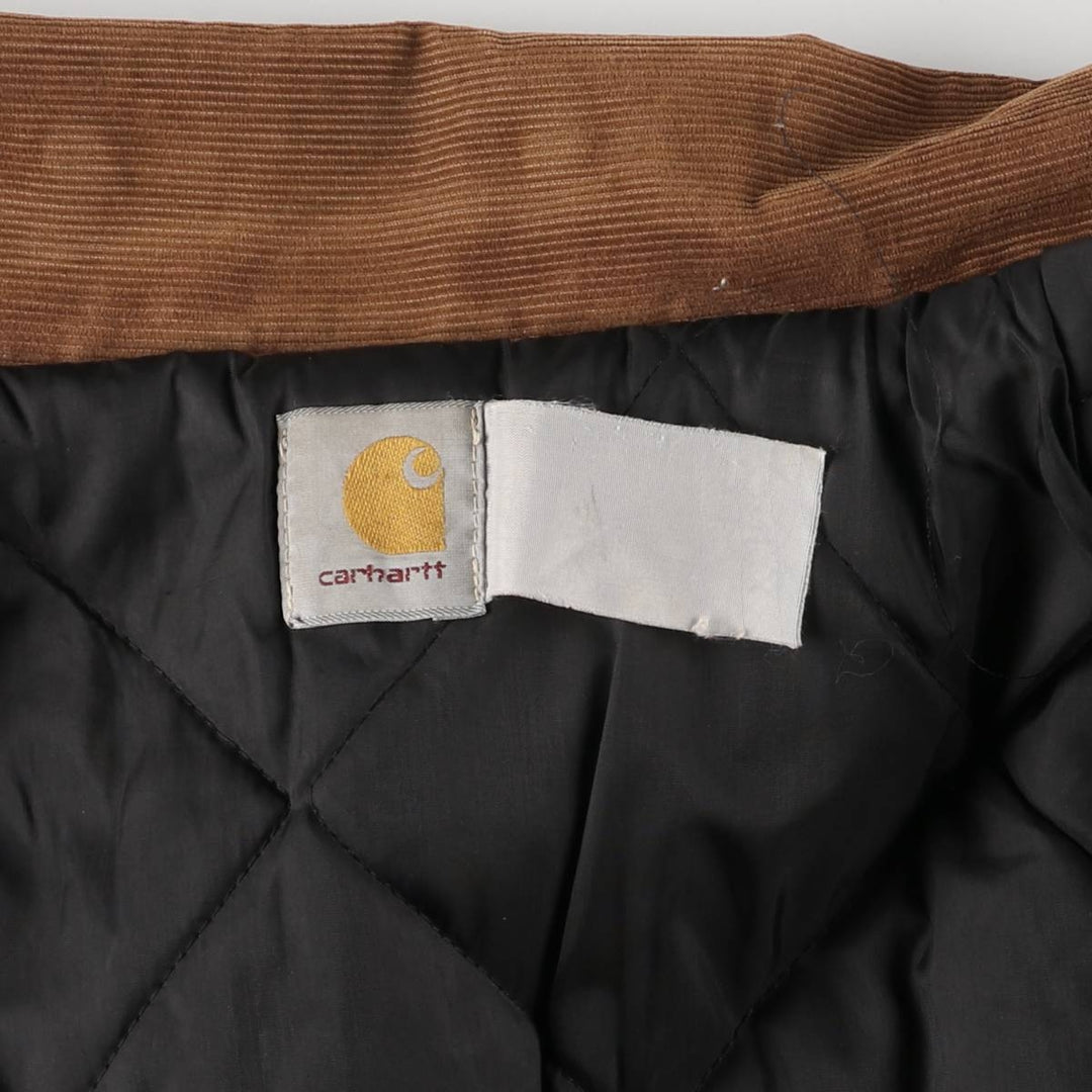 Carhartt Traditional Coat Duck Work Jacket Men's XL unclear Beige type Vintage Second Hand