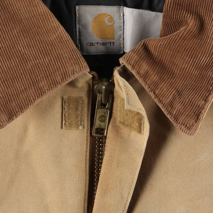 Carhartt Traditional Coat Duck Work Jacket Men's XL unclear Beige type Vintage Second Hand