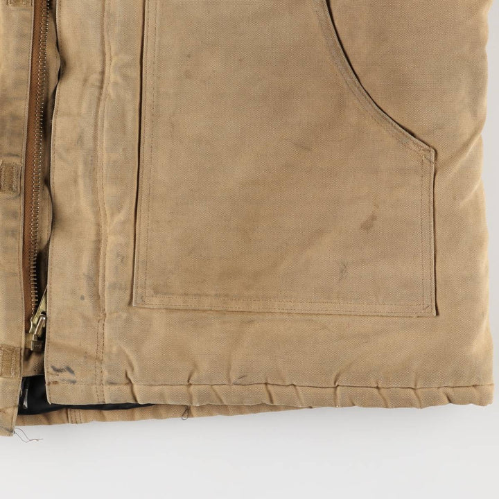 Carhartt Traditional Coat Duck Work Jacket Men's XL unclear Beige type Vintage Second Hand