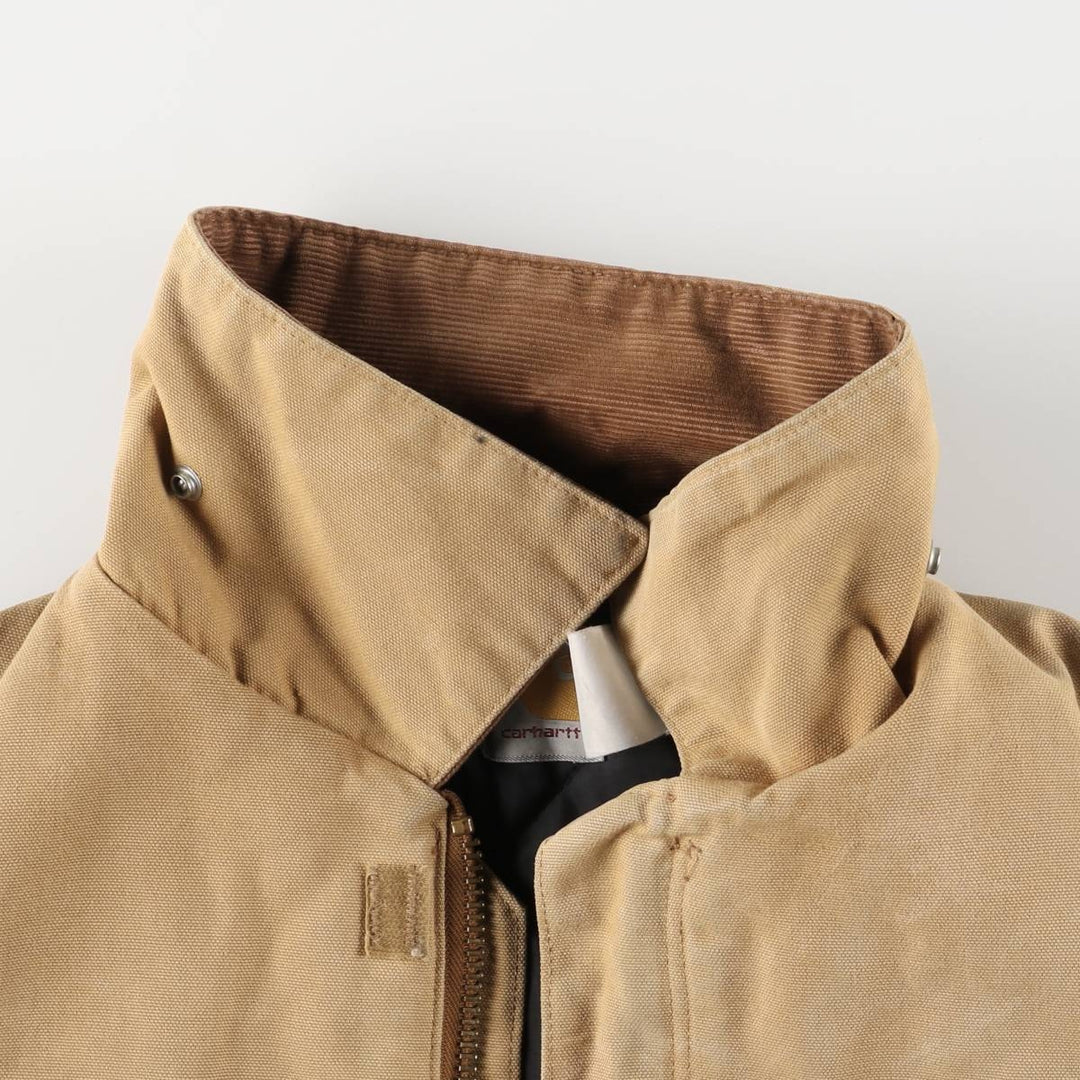 Carhartt Traditional Coat Duck Work Jacket Men's XL unclear Beige type Vintage Second Hand