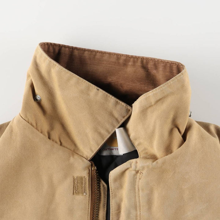 Carhartt Traditional Coat Duck Work Jacket Men's XL unclear Beige type Vintage Second Hand