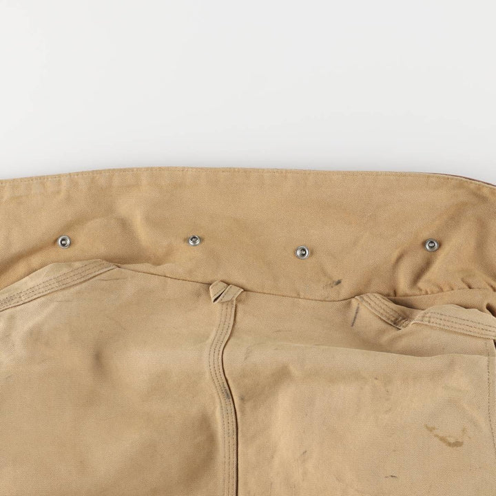 Carhartt Traditional Coat Duck Work Jacket Men's XL unclear Beige type Vintage Second Hand