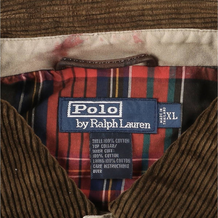 Ralph Lauren POLO by Ralph Lauren Hunting Jacket Men's XL cotton Beige type Vintage Second Hand