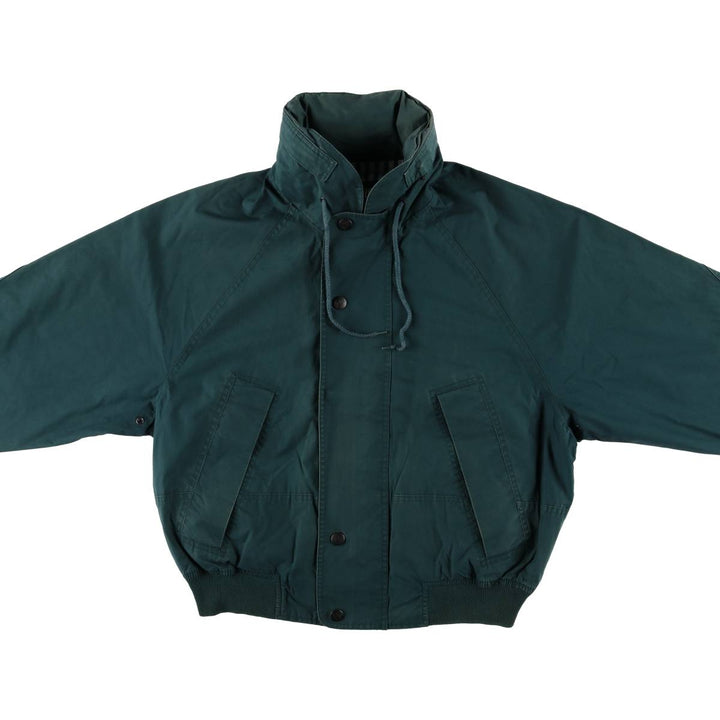 Vintage 80s-90'S Nautica cotton jacket, size M, men's cotton green type Vintage Second Hand