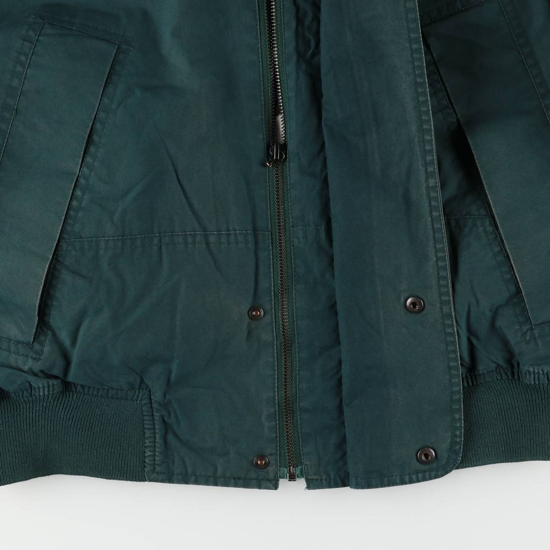 Vintage 80s-90'S Nautica cotton jacket, size M, men's cotton green type Vintage Second Hand