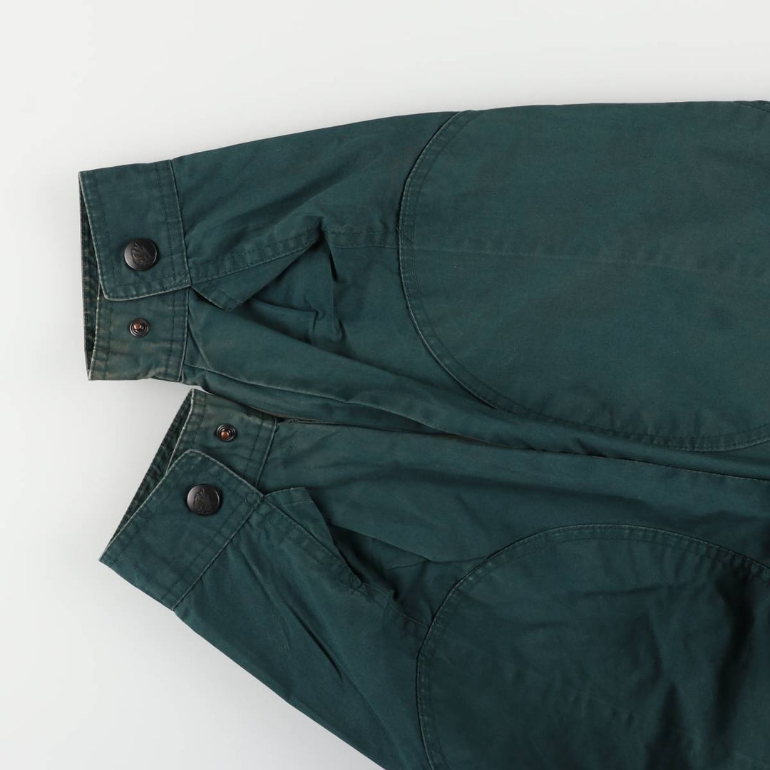 Vintage 80s-90'S Nautica cotton jacket, size M, men's cotton green type Vintage Second Hand