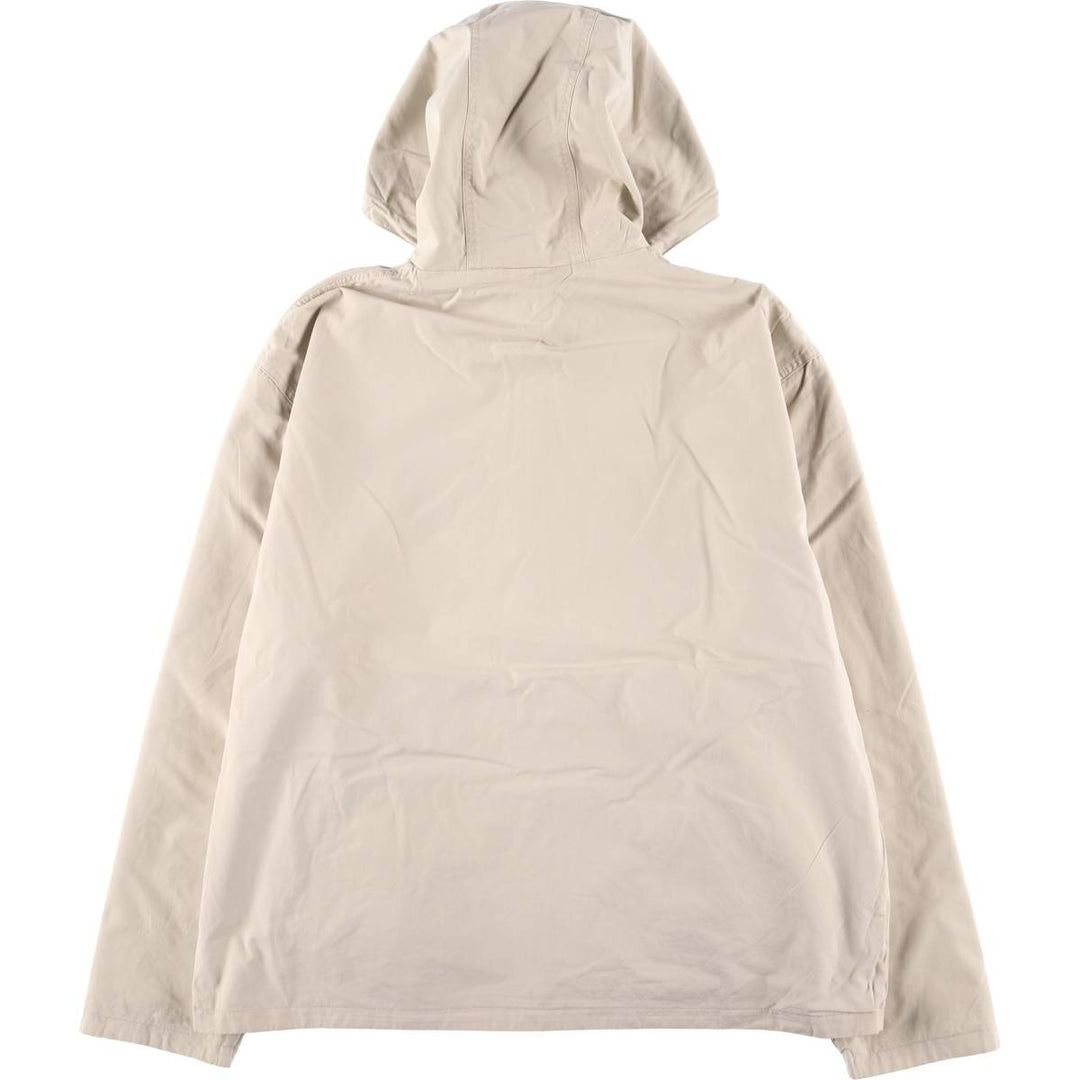 Ralph Lauren POLO by Ralph Lauren reversible cotton hoodie, men's size XL cotton Khaki type beige Vintage Second Hand