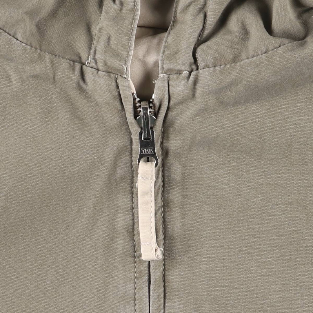 Ralph Lauren POLO by Ralph Lauren reversible cotton hoodie, men's size XL cotton Khaki type beige Vintage Second Hand