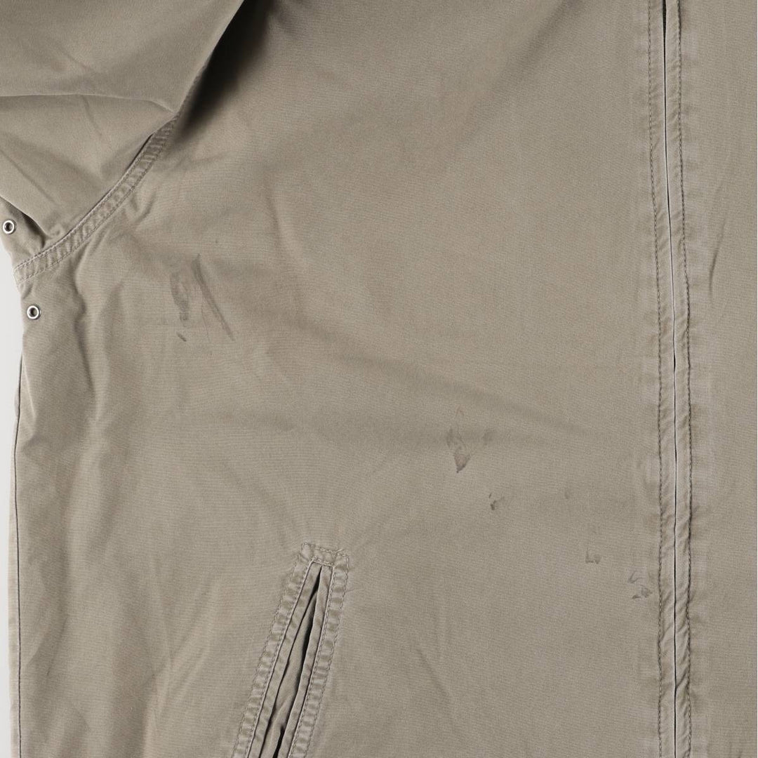 Ralph Lauren POLO by Ralph Lauren reversible cotton hoodie, men's size XL cotton Khaki type beige Vintage Second Hand