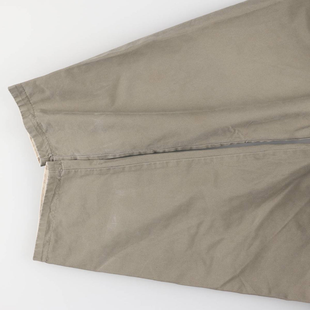 Ralph Lauren POLO by Ralph Lauren reversible cotton hoodie, men's size XL cotton Khaki type beige Vintage Second Hand