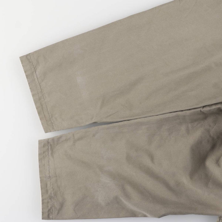 Ralph Lauren POLO by Ralph Lauren reversible cotton hoodie, men's size XL cotton Khaki type beige Vintage Second Hand