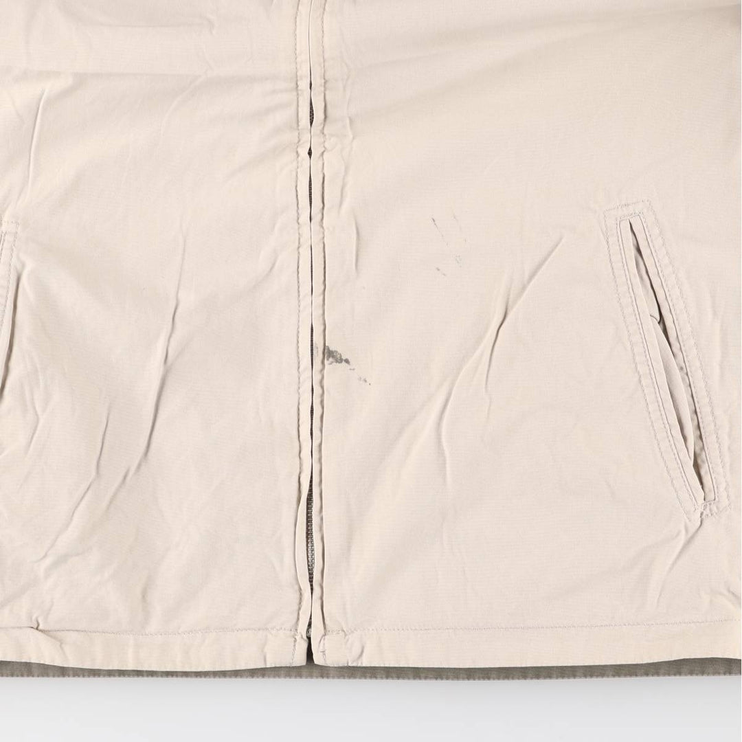 Ralph Lauren POLO by Ralph Lauren reversible cotton hoodie, men's size XL cotton Khaki type beige Vintage Second Hand