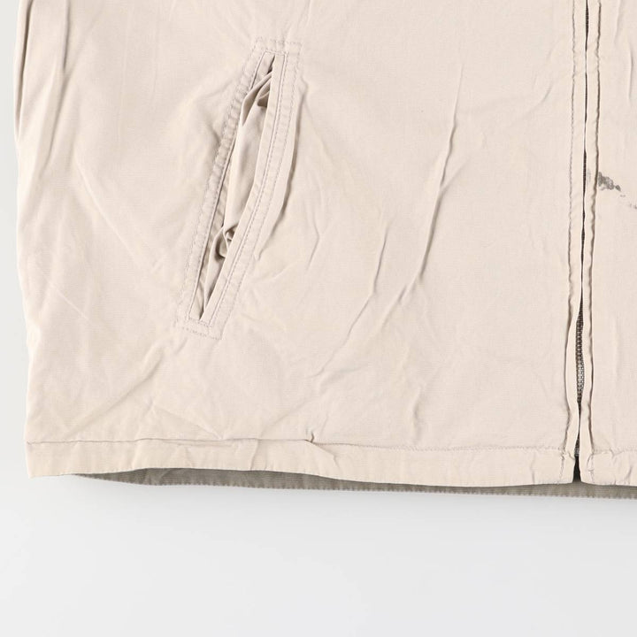 Ralph Lauren POLO by Ralph Lauren reversible cotton hoodie, men's size XL cotton Khaki type beige Vintage Second Hand