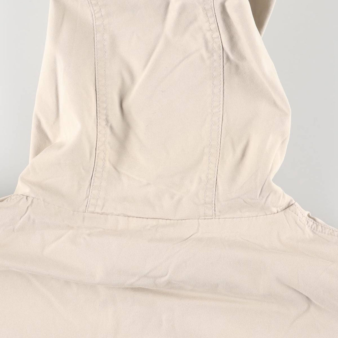 Ralph Lauren POLO by Ralph Lauren reversible cotton hoodie, men's size XL cotton Khaki type beige Vintage Second Hand