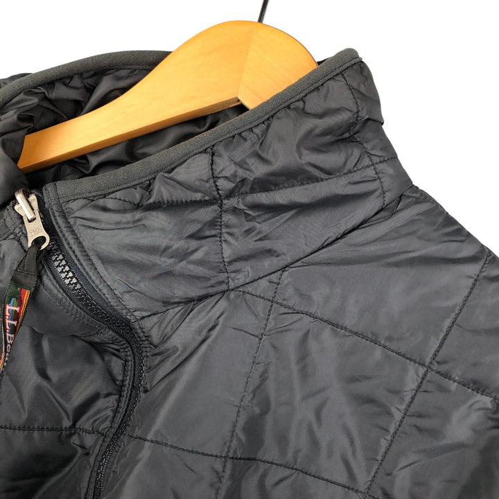 LLBean Men's Padded Mountain Jacket, Shell Jacket, Puffer Jacket, Size XL Nylon Charcoal Vintage Second Hand
