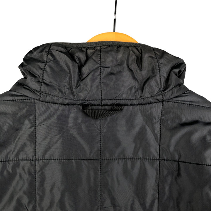 LLBean Men's Padded Mountain Jacket, Shell Jacket, Puffer Jacket, Size XL Nylon Charcoal Vintage Second Hand