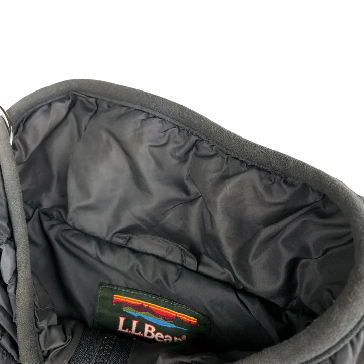 LLBean Men's Padded Mountain Jacket, Shell Jacket, Puffer Jacket, Size XL Nylon Charcoal Vintage Second Hand