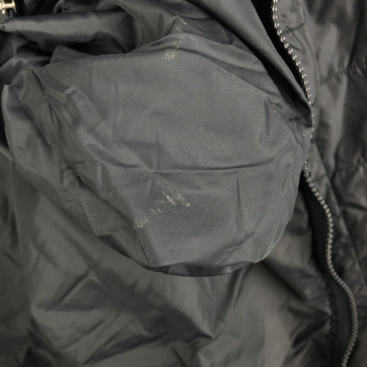 LLBean Men's Padded Mountain Jacket, Shell Jacket, Puffer Jacket, Size XL Nylon Charcoal Vintage Second Hand