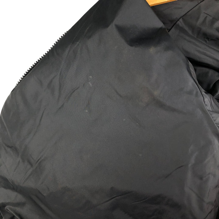 LLBean Men's Padded Mountain Jacket, Shell Jacket, Puffer Jacket, Size XL Nylon Charcoal Vintage Second Hand