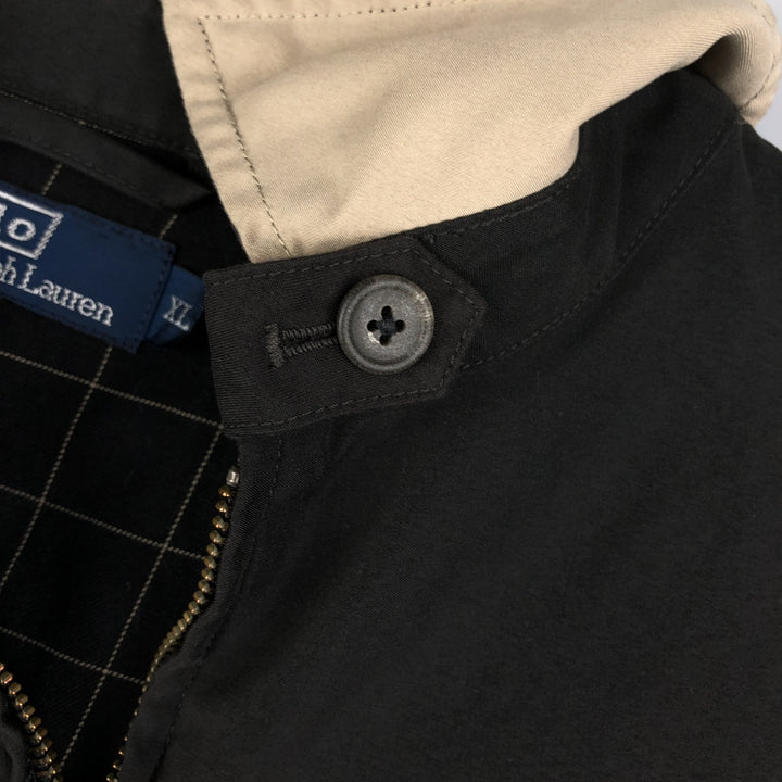 Ralph Lauren POLO by Ralph Lauren Swing Top Sports Jacket Men's XL polyester black type Vintage Second Hand
