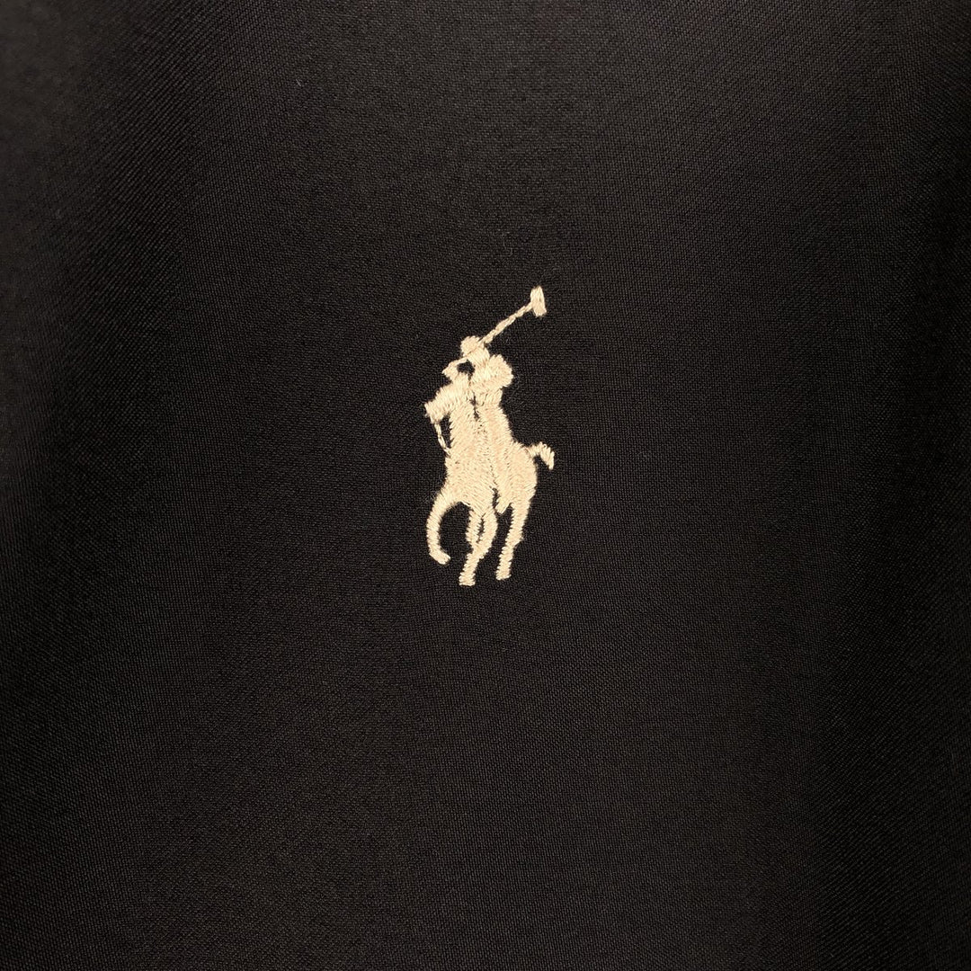 Ralph Lauren POLO RALPH LAUREN Swing Top Sports Jacket Men's S polyester black type Vintage Second Hand