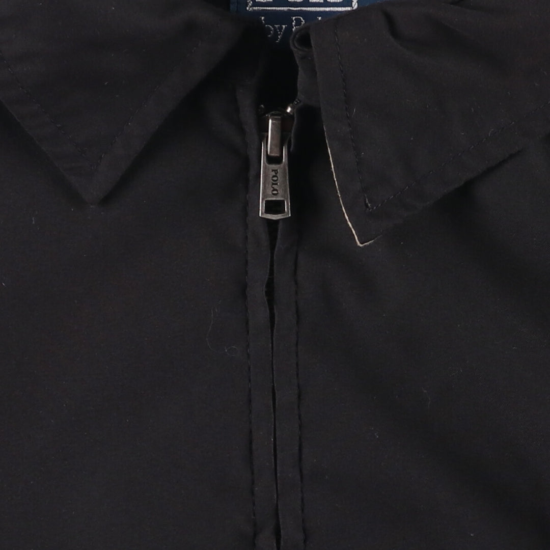 Ralph Lauren POLO by Ralph Lauren Swing Top Sports Jacket Men's XXL polyester black type Vintage Second Hand