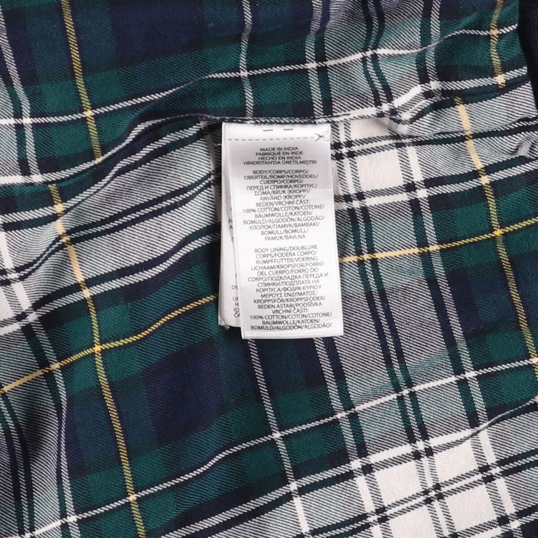 Ralph Lauren POLO RALPH LAUREN Harrington Jacket, Swing Top, Men's Size Small cotton navy blue type Vintage Second Hand